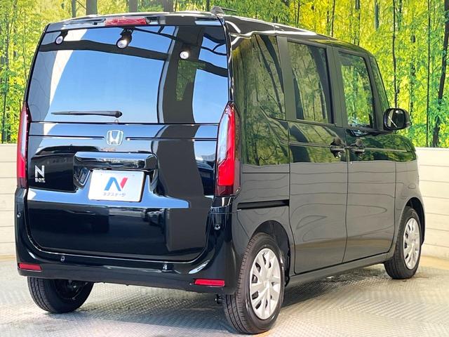 Ｎ－ＢＯＸ ベースグレード　届出済未使用車　ホンダセンシング　バックカメラ　アダプティブクルーズ　両側電動ドア　ＬＥＤヘッド　オートハイビーム　シートヒーター　オートエアコン　スマートキー　電動格納ミラー　クリアランスソナー（17枚目）