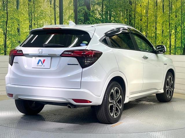 ヴェゼル ハイブリッドＺ・ホンダセンシング　ホンダセンシング　純正９型ナビ　バックカメラ　アダプティブクルーズ　フルセグ　シートヒーター　ＬＥＤヘッド＆フォグ　オートライト　オートエアコン　純正１７インチアルミ　スマートキー　ＥＴＣ　ドラレコ（17枚目）