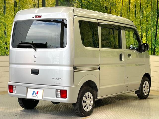 エブリイ ＰＣ　セーフティサポート　コーナーセンサー　車線逸脱警報　ダイヤル式エアコン　キーレス　純正オーディオ　禁煙車　ＥＴＣ　アイドリングストップ　前席パワーウィンドウ　ヘッドタイトレベライザー（17枚目）