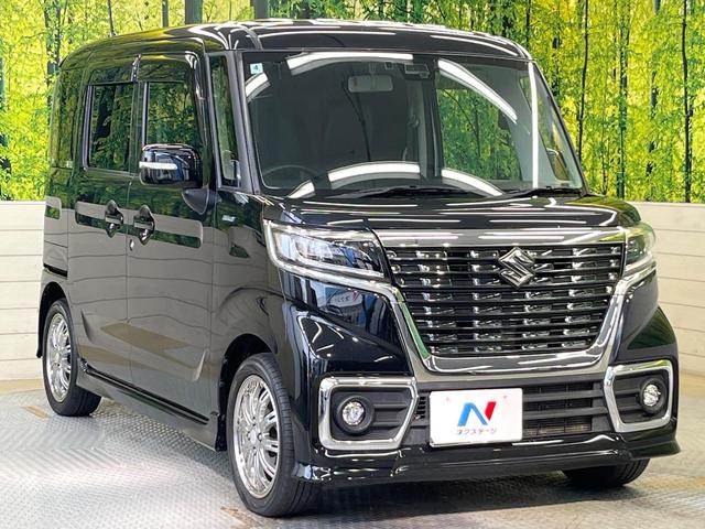スペーシアカスタム ハイブリッドＧＳ　セーフティサポート　ＳＤナビ　フルセグ　電動ドア　シートヒーター　ＬＥＤヘッド＆フォグ　オートハイビーム　オートエアコン　クリアランスソナー　電動格納ミラー　スマートキー　ＥＴＣ　Ｂｌｕｅｔｏｏｔｈ（16枚目）