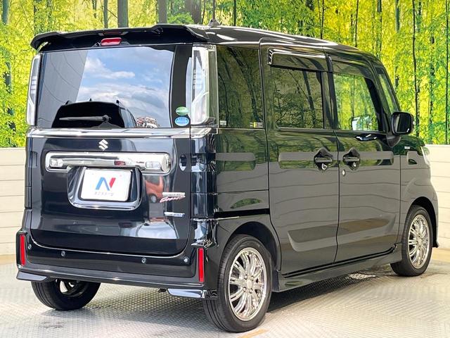 スペーシアカスタム ハイブリッドＧＳ　セーフティサポート　ＳＤナビ　フルセグ　電動ドア　シートヒーター　ＬＥＤヘッド＆フォグ　オートハイビーム　オートエアコン　クリアランスソナー　電動格納ミラー　スマートキー　ＥＴＣ　Ｂｌｕｅｔｏｏｔｈ（17枚目）