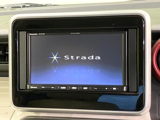 スペーシア ハイブリッドＸ　両側電動ドア　ＳＤナビ　バックカメラ　衝突被害軽減システム　禁煙車　シートヒーター　コーナーセンサー　スマートキー　ＥＴＣ　オートハイビーム　車線逸脱警報　オートライト　オートエアコン（4枚目）