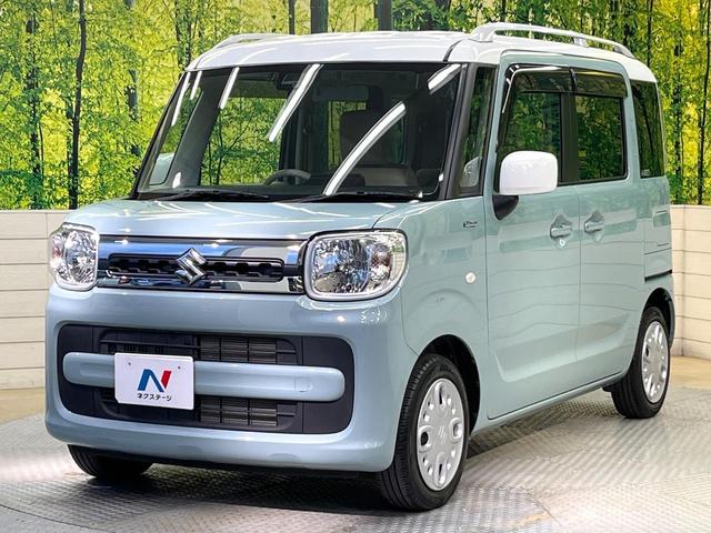スペーシア ハイブリッドＸ　両側電動ドア　ＳＤナビ　バックカメラ　衝突被害軽減システム　禁煙車　シートヒーター　コーナーセンサー　スマートキー　ＥＴＣ　オートハイビーム　車線逸脱警報　オートライト　オートエアコン（25枚目）