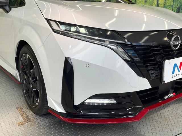 オーラ ニスモ 全周囲カメラ 衝突被害軽減システム レーダークルーズ 禁煙車 ドラレコ コーナーセンサー スマートキー LEDヘッド ビルトインETC オートハイビーム 車線逸脱警報 オートライト オートエアコン(12枚目)