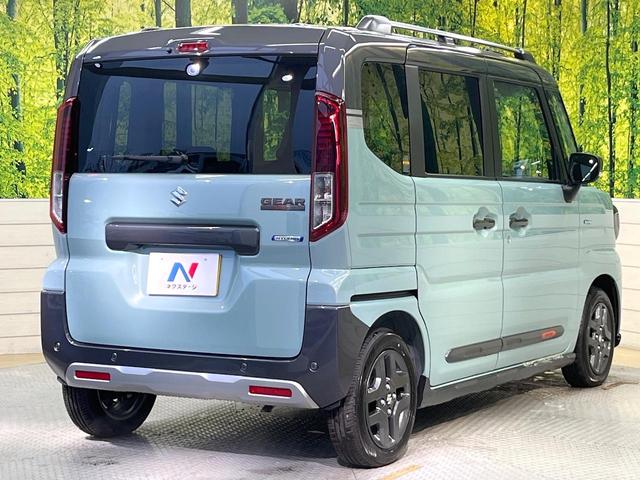 スペーシアギア ハイブリッドXZ 禁煙車 セーフティサポート レーダークルーズ 両側電動ドア LEDヘッド&フォグ オートハイビーム シートヒーター ステアリングヒーター ルーフレール ロールサンシェード オートエアコン(17枚目)