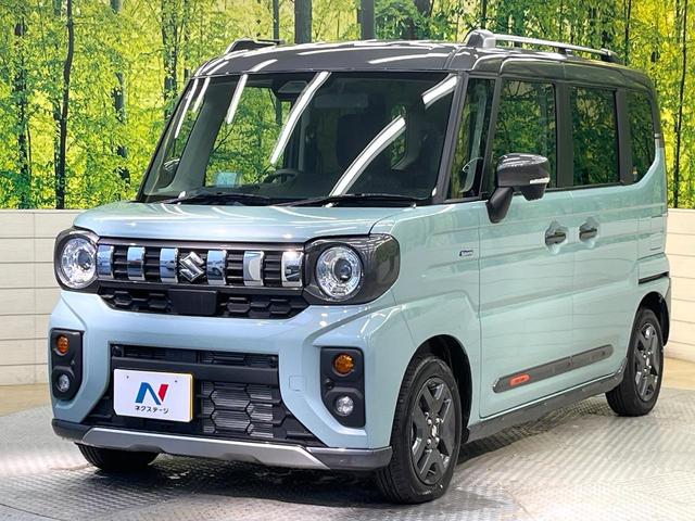 スペーシアギア ハイブリッドXZ 禁煙車 セーフティサポート レーダークルーズ 両側電動ドア LEDヘッド&フォグ オートハイビーム シートヒーター ステアリングヒーター ルーフレール ロールサンシェード オートエアコン(33枚目)