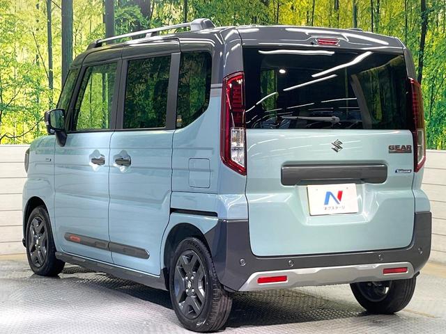 スペーシアギア ハイブリッドXZ 禁煙車 セーフティサポート レーダークルーズ 両側電動ドア LEDヘッド&フォグ オートハイビーム シートヒーター ステアリングヒーター ルーフレール ロールサンシェード オートエアコン(35枚目)