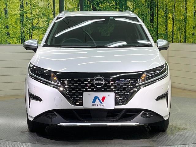 ノート オーテック クロスオーバー +アクティブ エマージェンシーブレーキ 純正9型ナビ 全周囲カメラ フルセグ プロパイロット デジタルインナーミラー 置くだけ充電 シートヒーター ステアリングヒーター ブラインドスポットモニター LEDヘッド(13枚目)