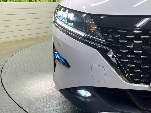 ノート オーテック クロスオーバー +アクティブ エマージェンシーブレーキ 純正9型ナビ 全周囲カメラ フルセグ プロパイロット デジタルインナーミラー 置くだけ充電 シートヒーター ステアリングヒーター ブラインドスポットモニター LEDヘッド(25枚目)