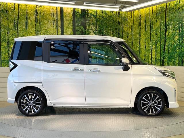 ルーミー カスタムG-T ターボ スマートアシスト 純正9型ナビ パノラマカメラ レーダークルーズ 両側電動ドア コーナーセンサー ドラレコ 純正15インチアルミ スマートキー ロールサンシェード 禁煙車 オートエアコン(30枚目)