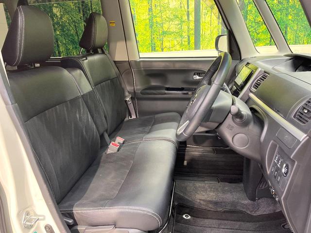 タント カスタムX トップエディションSAII 両側電動ドア 純正SDナビ バックカメラ 衝突被害軽減システム 禁煙車 ハーフレザーシート ドラレコ スマートキー LEDヘッド ETC ロールサンシェード オートライト オートエアコン(8枚目)