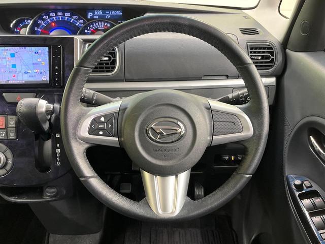 タント カスタムX トップエディションSAII 両側電動ドア 純正SDナビ バックカメラ 衝突被害軽減システム 禁煙車 ハーフレザーシート ドラレコ スマートキー LEDヘッド ETC ロールサンシェード オートライト オートエアコン(11枚目)