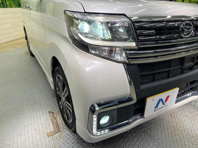 タント カスタムX トップエディションSAII 両側電動ドア 純正SDナビ バックカメラ 衝突被害軽減システム 禁煙車 ハーフレザーシート ドラレコ スマートキー LEDヘッド ETC ロールサンシェード オートライト オートエアコン(12枚目)