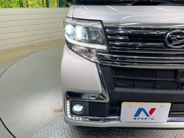 タント カスタムX トップエディションSAII 両側電動ドア 純正SDナビ バックカメラ 衝突被害軽減システム 禁煙車 ハーフレザーシート ドラレコ スマートキー LEDヘッド ETC ロールサンシェード オートライト オートエアコン(32枚目)