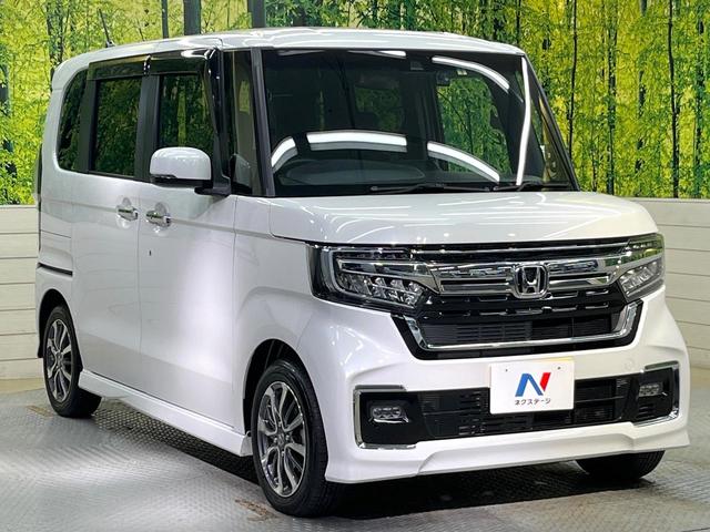 N-BOXカスタム L 両側電動ドア SDナビ バックカメラ 衝突被害軽減システム レーダークルーズ 禁煙車 ドラレコ コーナーセンサー スマートキー LEDヘッド ビルトインETC オートハイビーム 車線逸脱警報(17枚目)