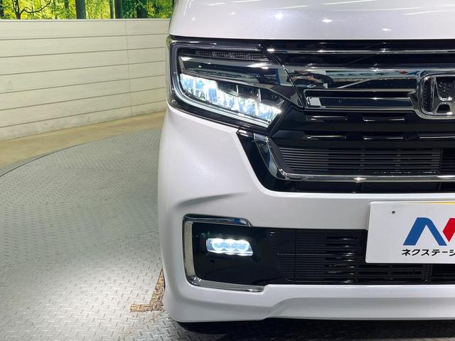 N-BOXカスタム L 両側電動ドア SDナビ バックカメラ 衝突被害軽減システム レーダークルーズ 禁煙車 ドラレコ コーナーセンサー スマートキー LEDヘッド ビルトインETC オートハイビーム 車線逸脱警報(25枚目)