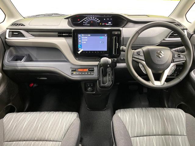 ソリオ ハイブリッドＭＺ　登録済未使用車　純正９型ナビ　全周囲カメラ　アダプティブクルーズ　ブラインドスポットモニター　両側電動ドア　シートヒーター　ＬＥＤヘッド＆フォグ　オートハイビーム　オートエアコン　スマートキー（2枚目）