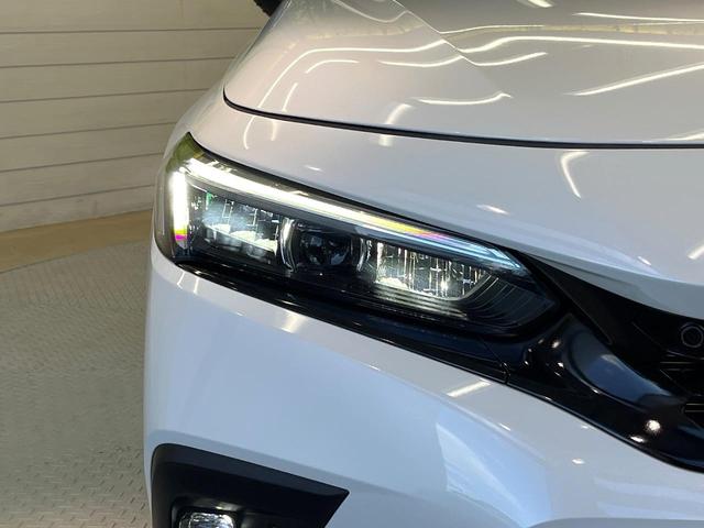 シビック e:HEV バックカメラ 衝突被害軽減システム レーダークルーズ ハーフレザーシート ドラレコ コーナーセンサー スマートキー LEDヘッド ETC2.0 オートハイビーム オートライト オートエアコン(23枚目)