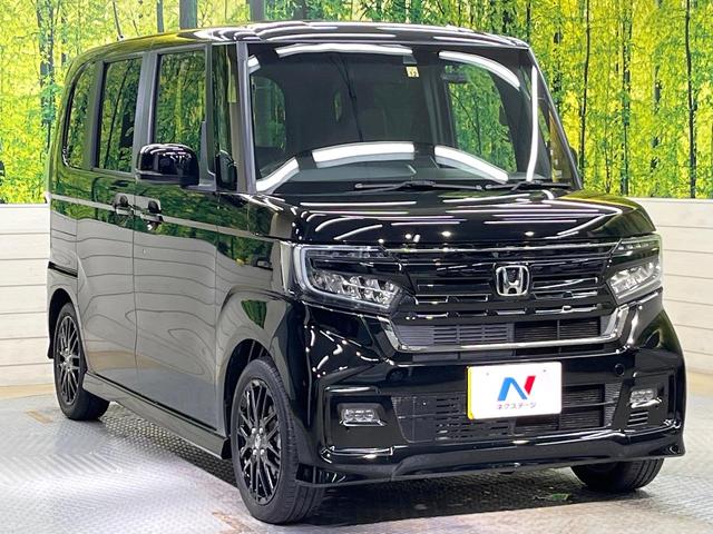 Ｎ－ＢＯＸカスタム Ｌターボ　スタイル＋ブラック　ホンダセンシング　ＳＤ８型ナビ　バックカメラ　フルセグ　アダプティブクルーズ　シートヒーター　純正１５インチアルミ　両側電動ドア　ＬＥＤヘッド＆フォグ　オートハイビーム　オートエアコン　スマートキー（16枚目）