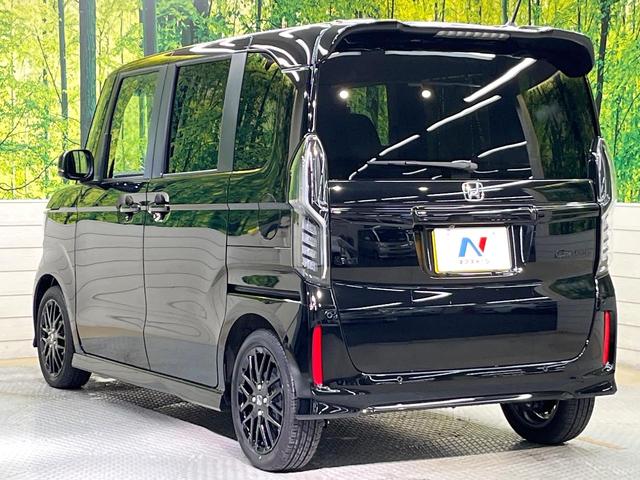 Ｎ－ＢＯＸカスタム Ｌターボ　スタイル＋ブラック　ホンダセンシング　ＳＤ８型ナビ　バックカメラ　フルセグ　アダプティブクルーズ　シートヒーター　純正１５インチアルミ　両側電動ドア　ＬＥＤヘッド＆フォグ　オートハイビーム　オートエアコン　スマートキー（34枚目）