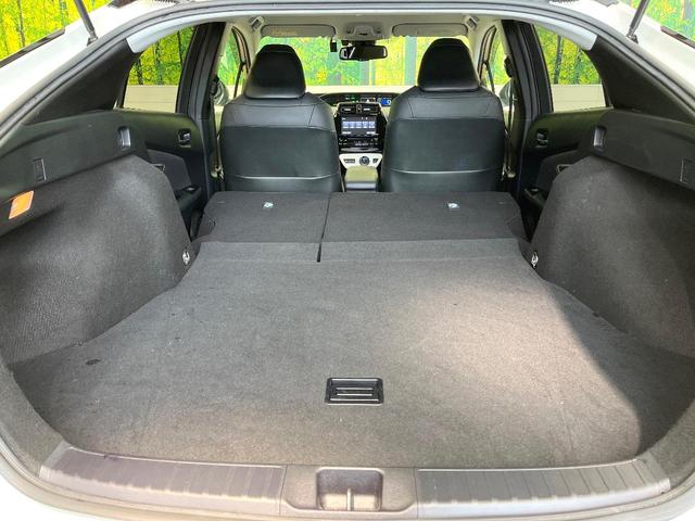 プリウス Aプレミアム ツーリングセレクション セーフティセンス 9型純正ナビ バックカメラ フルセグ ブラインドスポットモニター 駐車支援システム パワーシート シートヒーター 純正17インチアルミ LEDヘッド&フォグ オートハイビーム(10枚目)