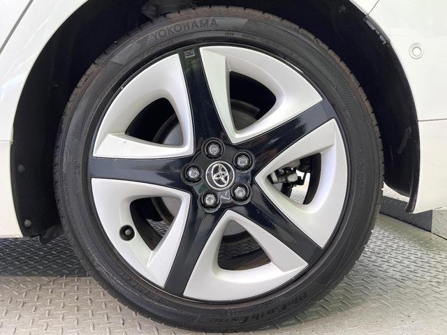 プリウス Aプレミアム ツーリングセレクション セーフティセンス 9型純正ナビ バックカメラ フルセグ ブラインドスポットモニター 駐車支援システム パワーシート シートヒーター 純正17インチアルミ LEDヘッド&フォグ オートハイビーム(30枚目)