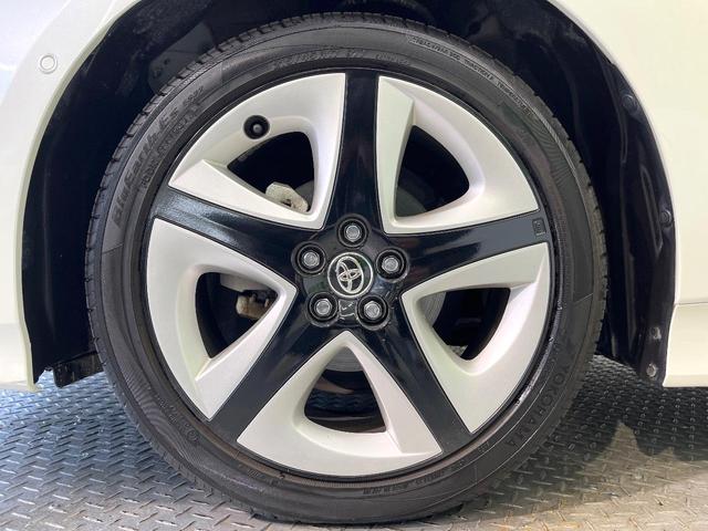 プリウス Aプレミアム ツーリングセレクション セーフティセンス 9型純正ナビ バックカメラ フルセグ ブラインドスポットモニター 駐車支援システム パワーシート シートヒーター 純正17インチアルミ LEDヘッド&フォグ オートハイビーム(32枚目)