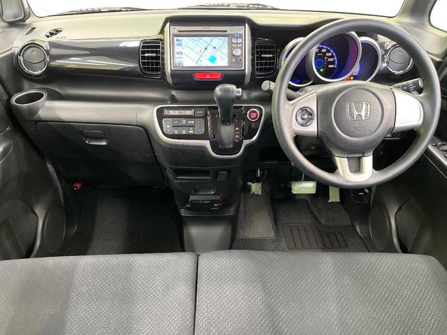 N-BOXカスタム G・Lパッケージ 電動スライドドア 純正SDナビ バックカメラ 禁煙車 スマートキー HIDヘッド ETC オートエアコン 純正14インチアルミ CD DVD再生 地デジ 電動格納ミラー(2枚目)