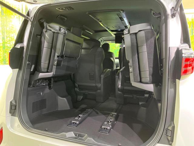 アルファード Z 左右独立ムーンルーフ 13.2型フリップダウンモニター 純正14型ナビ 全周囲カメラ デジタルインナーミラー 前中列シートエアコン 両側電動ドア 電動リアゲート 置くだけ充電 純正18インチアルミ(52枚目)