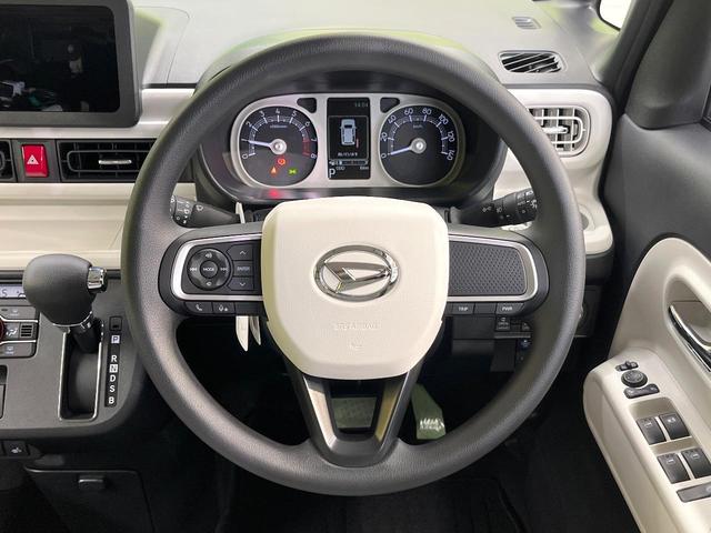 ムーヴキャンバス ストライプスＧ　届出済未使用車　スマートアシスト　両側電動ドア　シートヒーター　コーナーセンサー　電動パーキングブレーキ　ステリモ　ＬＥＤヘッド　ＬＥＤフォグ　アイドリングストップ　スマートキー　オートエアコン（11枚目）