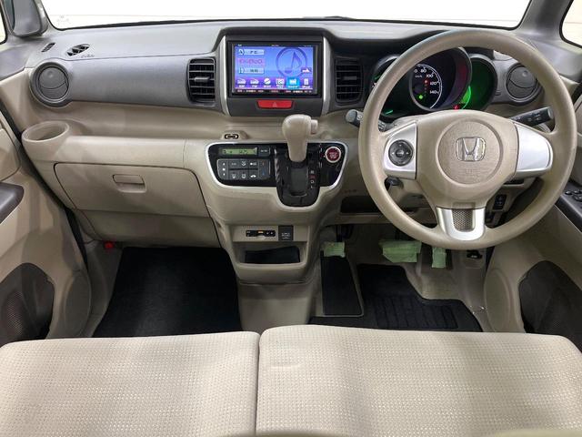 Ｎ－ＢＯＸ Ｇ・Ｌパッケージ　シティブレーキ　電動スライドドア　メモリーナビ　地デジ　バックカメラ　禁煙車　スマートキー　ＥＴＣ　ロールサンシェード　オートエアコン　ステリモ　ヘッドライトレベライザー（2枚目）