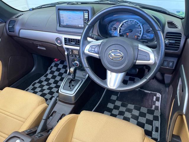 コペン セロ 純正ナビ バックカメラ 禁煙車 LEDヘッド オートエアコン シートヒーター スマートキー ETC ドラレコ Bluetooth再生 純正16インチアルミ アイドリングストップ フルセグ 横滑り防止(41枚目)