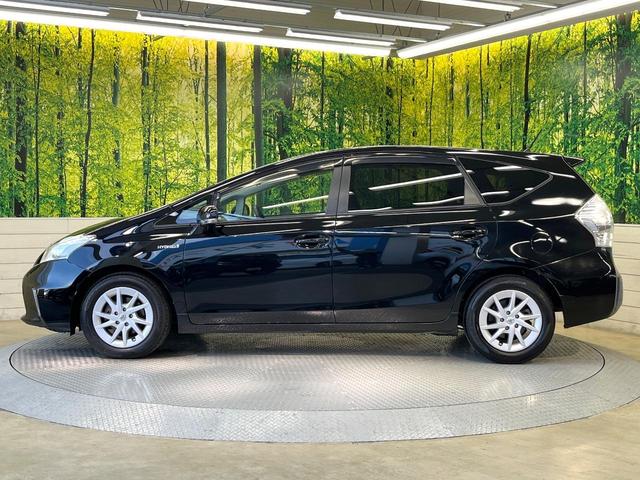 プリウスアルファ S 純正ナビ 禁煙車 ETC オートライト オートエアコン スマートキー ステアリングスイッチ フォグランプ Bluetooth再生 フルセグTV 電動格納ミラー アームレスト ドアバイザー(51枚目)