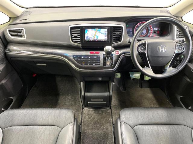 オデッセイ アブソルート SDナビ バックカメラ 禁煙車 衝突軽減装置 両側電動ドア クルーズコントロール ETC LEDヘッド オートライト ハーフレザーシート スマートキー アイドリングストップ クリアランスソナー(2枚目)