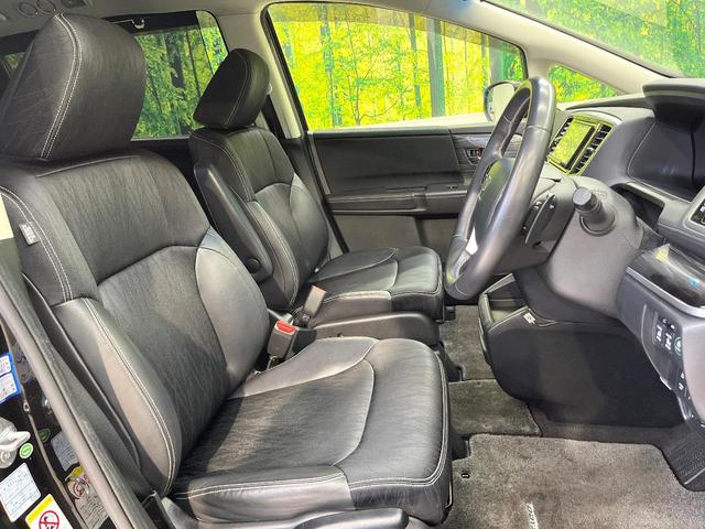 オデッセイ アブソルート SDナビ バックカメラ 禁煙車 衝突軽減装置 両側電動ドア クルーズコントロール ETC LEDヘッド オートライト ハーフレザーシート スマートキー アイドリングストップ クリアランスソナー(8枚目)