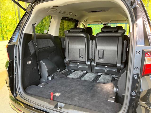 オデッセイ アブソルート SDナビ バックカメラ 禁煙車 衝突軽減装置 両側電動ドア クルーズコントロール ETC LEDヘッド オートライト ハーフレザーシート スマートキー アイドリングストップ クリアランスソナー(55枚目)