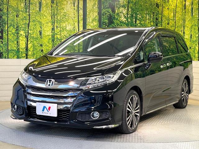 オデッセイ アブソルート SDナビ バックカメラ 禁煙車 衝突軽減装置 両側電動ドア クルーズコントロール ETC LEDヘッド オートライト ハーフレザーシート スマートキー アイドリングストップ クリアランスソナー(62枚目)