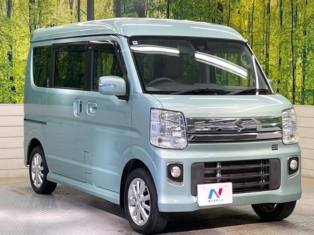 エブリイワゴン ＰＺターボスペシャル　レーダーブレーキサポート　ＳＤナビ　フルセグ　両側電動ドア　ＨＩＤヘッド　オートライト　オートエアコン　純正１４インチアルミ　スマートキー　ＥＴＣ　電動格納ミラー　Ｂｌｕｅｔｏｏｔｈ（16枚目）