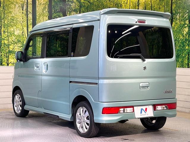 エブリイワゴン ＰＺターボスペシャル　レーダーブレーキサポート　ＳＤナビ　フルセグ　両側電動ドア　ＨＩＤヘッド　オートライト　オートエアコン　純正１４インチアルミ　スマートキー　ＥＴＣ　電動格納ミラー　Ｂｌｕｅｔｏｏｔｈ（36枚目）