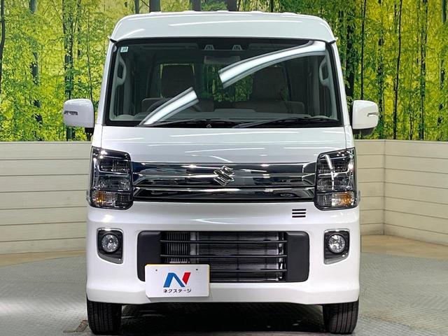 エブリイワゴン PZターボスペシャル ターボ 届出済未使用車 両側電動ドア スズキセーフティサポート 電動サイドステップ リヤサーキュレーター シートヒーター コーナーセンサー スマートキー LEDヘッド オートライト オートエアコン(14枚目)