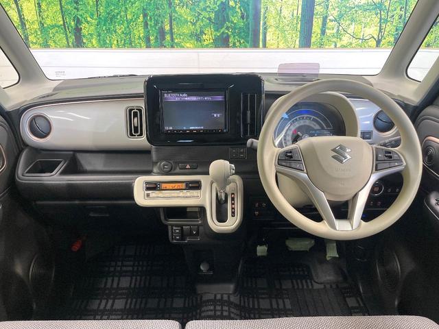 ワゴンＲスマイル ハイブリッドＸ　セーフティサポート　純正９型ナビ　全周囲カメラ　フルセグ　アダプティブクルーズ　ヘッドアップディスプレイ　両側電動ドア　シートヒーター　ＬＥＤヘッド＆フォグ　オートハイビーム　オートエアコン（2枚目）