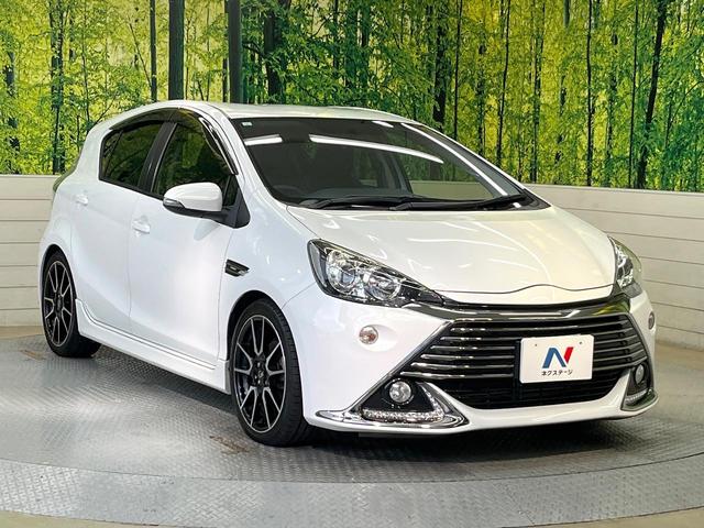 アクア Ｇ　Ｇ’ｓ　ＳＤナビ　バックカメラ　フルセグ　オートライト　オートエアコン　純正１７インチアルミ　スマートキー　電動格納ミラー　合皮スポーツシート　ＥＴＣ　Ｂｌｕｅｔｏｏｔｈ　盗難防止装置（16枚目）