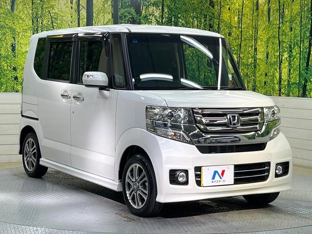 Ｎ－ＢＯＸカスタム Ｇ・Ｌパッケージ　ＳＤナビ　バックカメラ　フルセグ　両側電動ドア　ＨＩＤヘッド　オートライト　オートエアコン　純正１４インチアルミ　スマートキー　ＥＴＣ　ドラレコ　電動格納ミラー　Ｂｌｕｅｔｏｏｔｈ（16枚目）