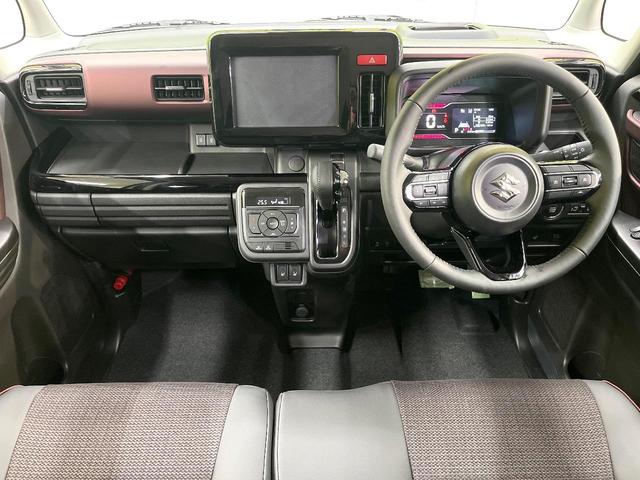 スペーシアカスタム ハイブリッドXS 届出済み未使用車 セーフティサポート アダプティブクルーズ ヘッドアップディスプレイ 両側電動ドア シートヒーター ステアリングヒーター 後席オットマン LEDヘッド 純正15インチアルミ(2枚目)