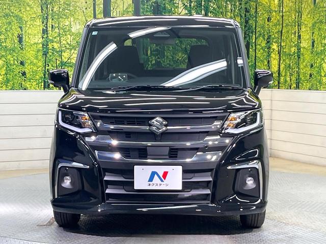 ソリオ ハイブリッドＭＺ　登録済未使用車　セーフティサポート　純正９型ナビ　全周囲カメラ　アダプティブクルーズ　ＡｐｐｌｅＣａｒＰｌａｙ　両側電動ドア　ブラインドスポットモニター　ＬＥＤヘッド＆フォグ　オートハイビーム（14枚目）