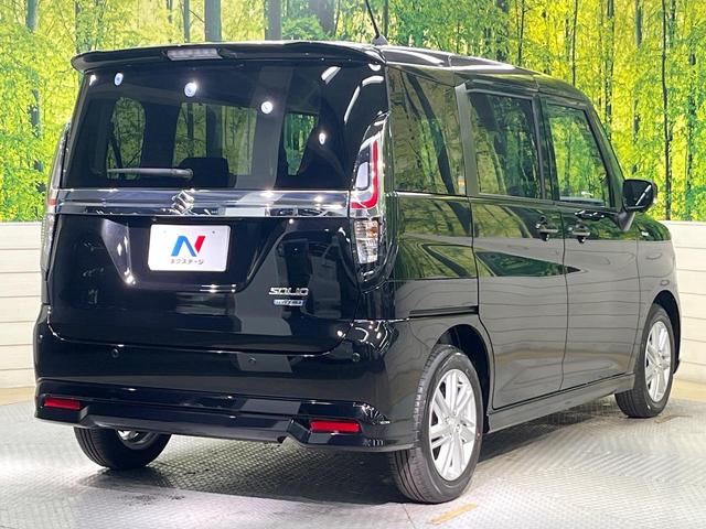 ソリオ ハイブリッドＭＺ　登録済未使用車　セーフティサポート　純正９型ナビ　全周囲カメラ　アダプティブクルーズ　ＡｐｐｌｅＣａｒＰｌａｙ　両側電動ドア　ブラインドスポットモニター　ＬＥＤヘッド＆フォグ　オートハイビーム（17枚目）