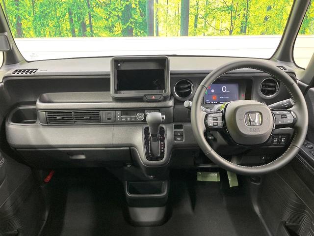 N-BOXカスタム コーディネートスタイル 届出済未使用車 両側電動ドア バックカメラ 衝突被害軽減システム レザーシート コーナーセンサー LEDヘッド 純正14インチアルミ 車線逸脱警報 オートライト オートエアコン LEDフォグ(2枚目)