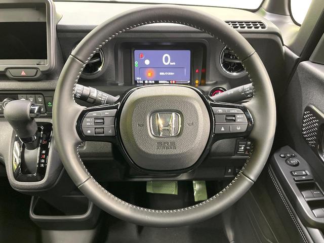 N-BOXカスタム コーディネートスタイル 届出済未使用車 両側電動ドア バックカメラ 衝突被害軽減システム レザーシート コーナーセンサー LEDヘッド 純正14インチアルミ 車線逸脱警報 オートライト オートエアコン LEDフォグ(11枚目)