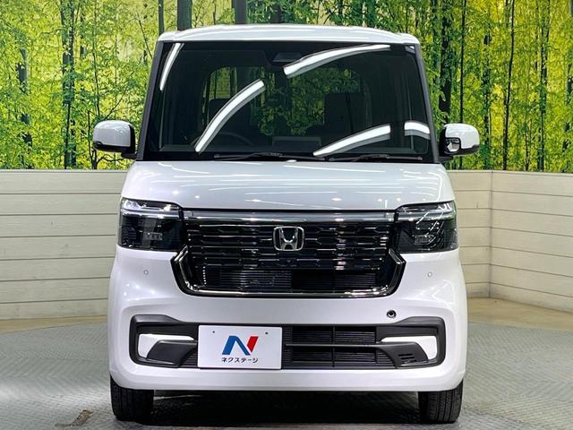 N-BOXカスタム コーディネートスタイル 届出済未使用車 両側電動ドア バックカメラ 衝突被害軽減システム レザーシート コーナーセンサー LEDヘッド 純正14インチアルミ 車線逸脱警報 オートライト オートエアコン LEDフォグ(14枚目)