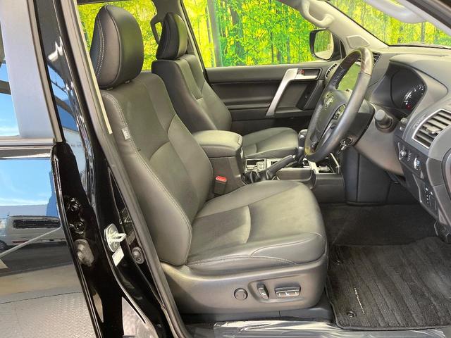 ランドクルーザープラド ＴＸ　Ｌパッケージ　サンルーフ　セーフティセンス　純正９型ディスプレイオーディオ　全周囲カメラ　レーダークルーズ　シートエアコン　パワーシート　ＬＥＤヘッド＆フォグ　オートハイビーム　純正１９インチアルミ　革シート（8枚目）